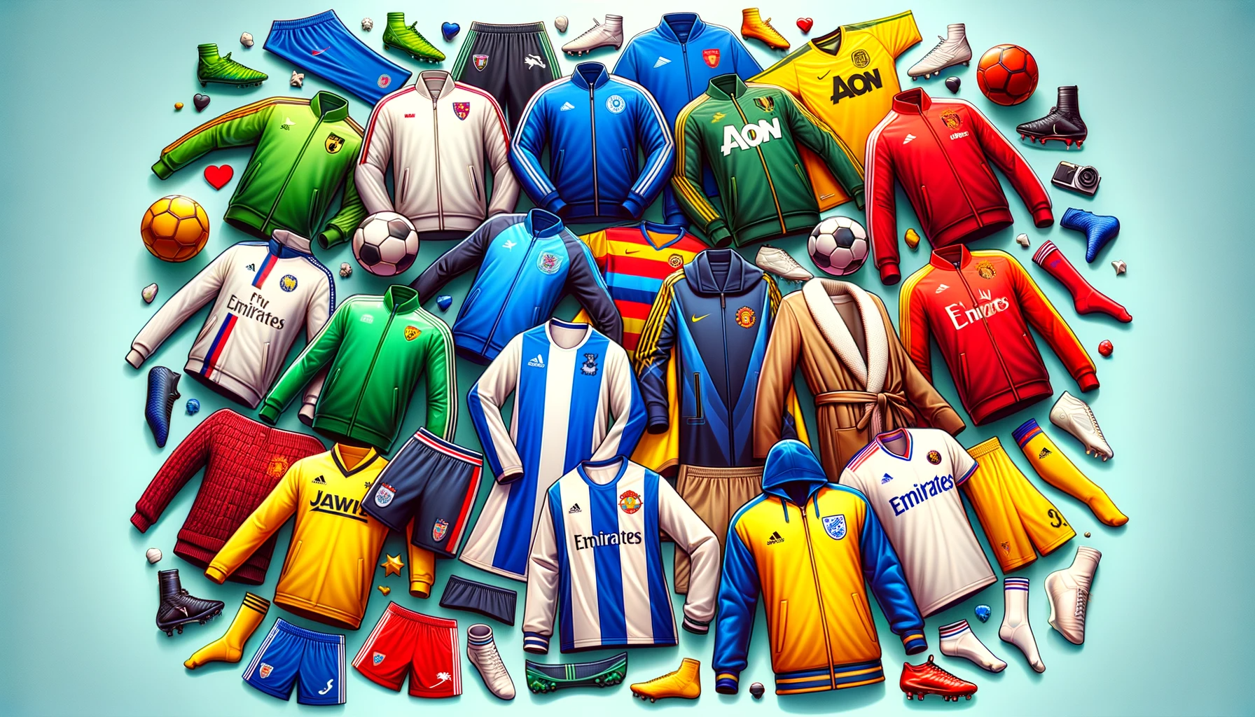 ropa equipos de fútbol